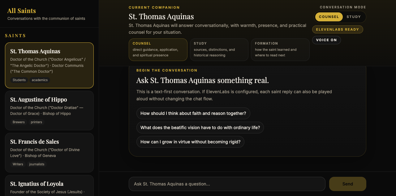 All Saints — product screenshot
