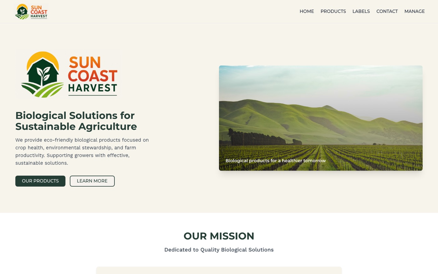 Suncoast Harvest — built by Slateworks